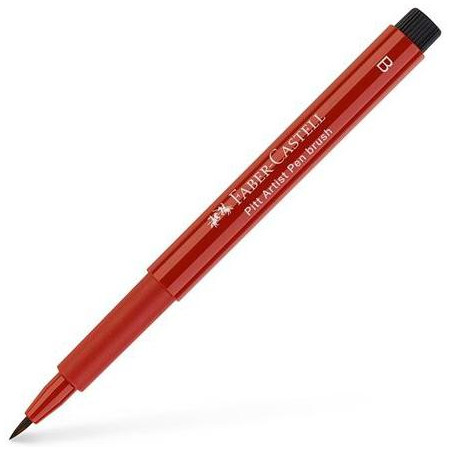 167492 FABER CASTELL ROTULADOR PITT ARTIST PEN BRUSH ROJO INDIO