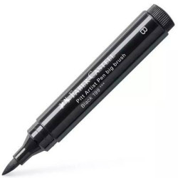 167699 FABER CASTELL ROTULADOR PITT ARTIST PEN BIG BRUSH PUNTA PINCEL NEGRO