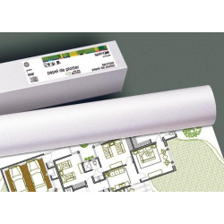 16101 FABRISA ROLLO DE PAPEL PARA PLOTTER 914X45X50 100GR BLANCO OPACO