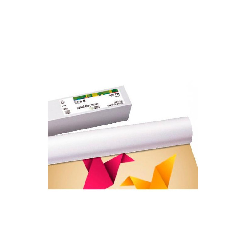 16102 FABRISA ROLLO DE PAPEL PARA PLOTTER MATE 1067X45X50 100GR BLANCO MATE