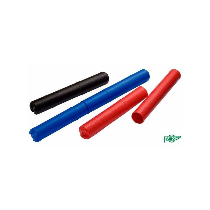 755-02 FAIBO TUBO PORTAPLANOS DE PLÁSTICO EXTENSIBLE 40 A 75 CM SIN BANDOLERA NEGRO