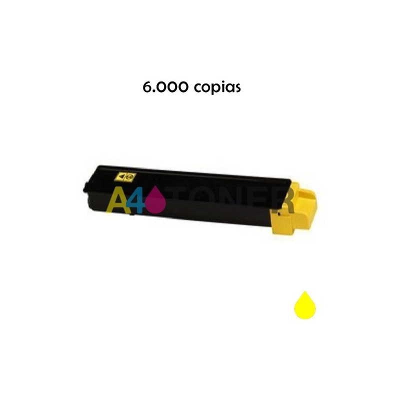 Toner compatible Kyocera TK8315 / TK 8315 / TK-8315 amarillo alternativo a Kyocera Mita 1T02MVANL0