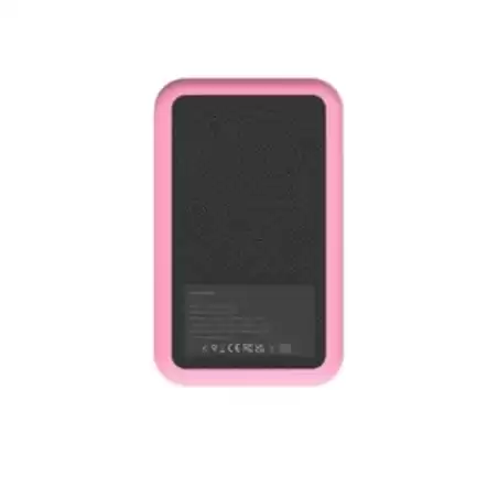 KFKE86 KREAFUNK CARGADOR POWER BANK CON CARGA INALÁMBRICA QI 5K MAH ROSA CLARO
