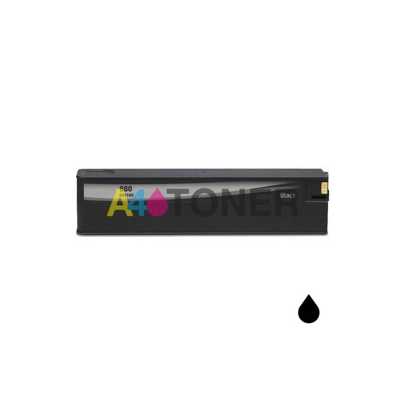 Cartucho de tinta HP 980XL negro remanufacturado compatible con HP D8J10A