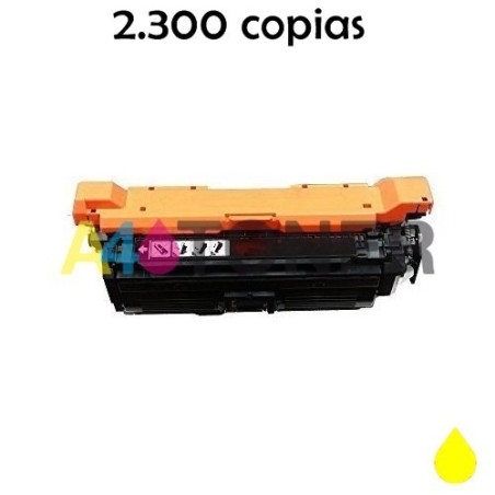 Toner CF402X amarillo compatible a HP CF 402X 201X