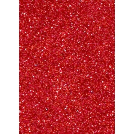 572VM FAMA GOMA EVA 50X70CM GROSOR 2MM GLITTER ROJO