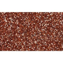 572ZG14 FAMA GOMA EVA 50X70CM GROSOR 2MM GLITTER CASTAÑO PACK 10 UD