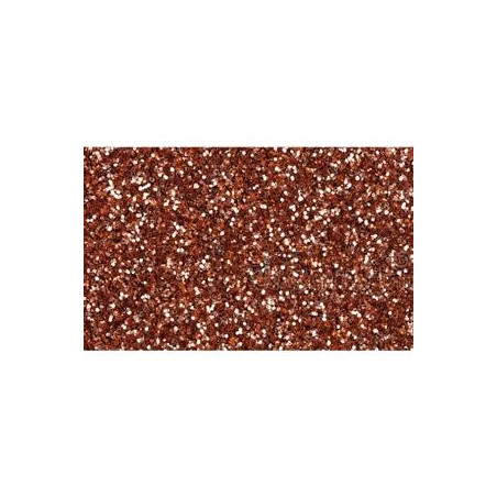 572ZG14 FAMA GOMA EVA 50X70CM GROSOR 2MM GLITTER CASTAÑO PACK 10 UD