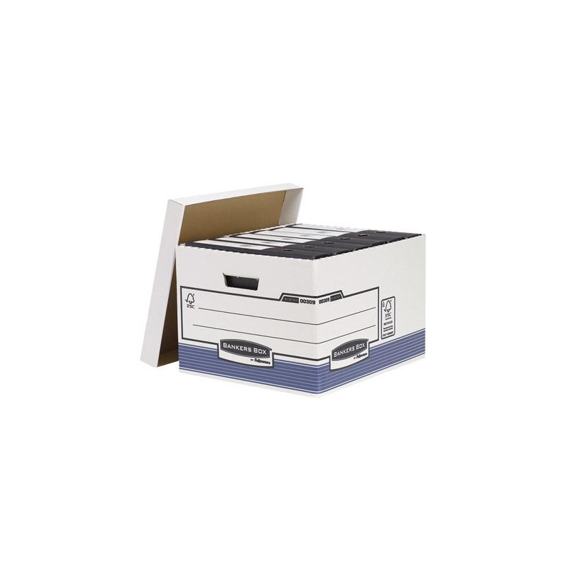 0030901 FELLOWES CONTENEDOR DE ARCHIVOS FOLIO SYSTEM AZUL/BLANCO