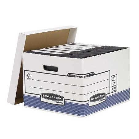 0030901 FELLOWES CONTENEDOR DE ARCHIVOS FOLIO SYSTEM AZUL/BLANCO