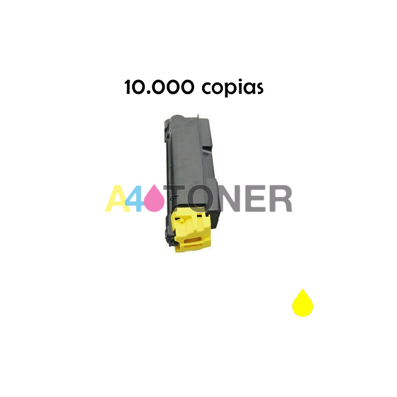 Toner compatible Kyocera TK5150 / TK-5150 / TK 5150 amarillo alternativo a Kyocera 1T02NSANL0