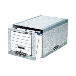 01820EU FELLOWES CAJÓN ARCHIVADOR 310X390X568MM CARTÓN RECICLADO GRIS