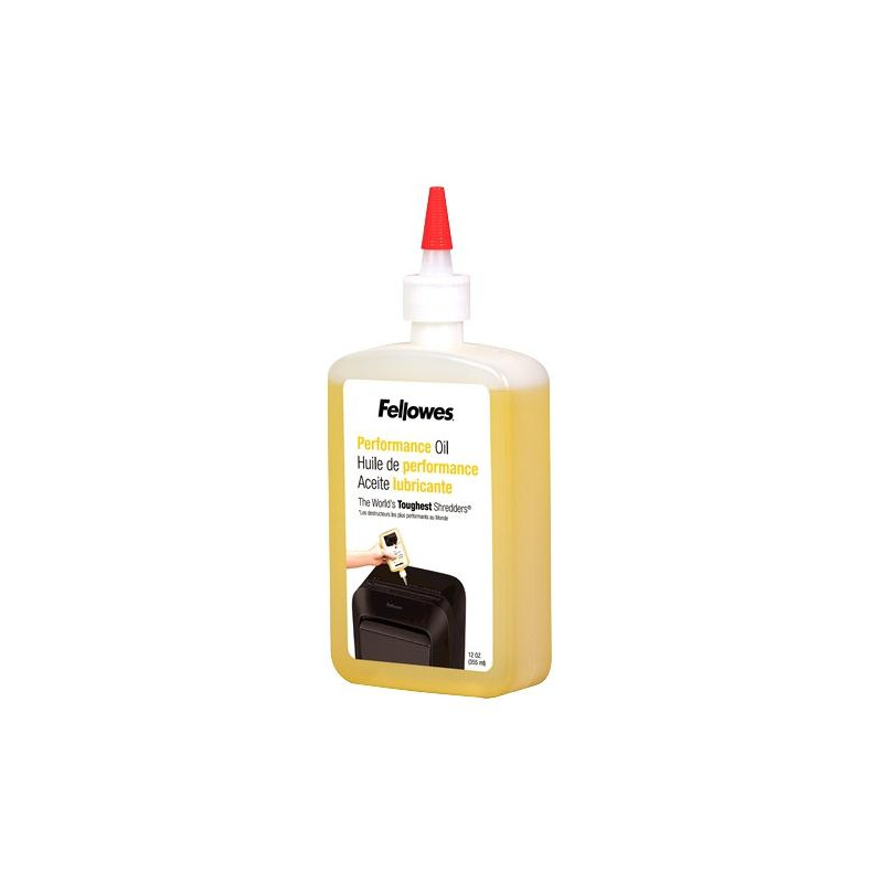 3608601/3505006 FELLOWES ACEITE LUBRICANTE PARA DESTRUCTORAS BOTE 355 ML