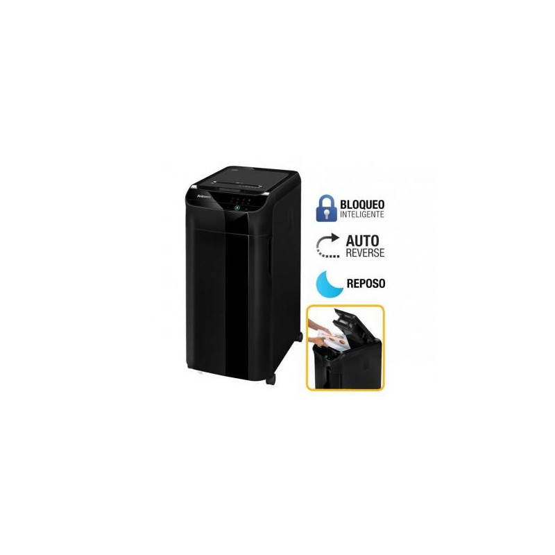 4964101 FELLOWES DESTRUCTORA AUTOMÁTICA AUTO-MAX 350C CORTE EN PARTICULAS