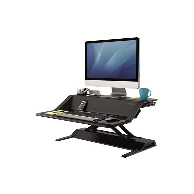 0007901 FELLOWES SOPORTE PARA MONITOR SIT-STAND LOTUS NEGRO