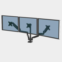 8042601 FELLOWES BRAZO PARA MONITOR TRIPE HORIZONTAL PLATINUM SERIES TM NEGRO