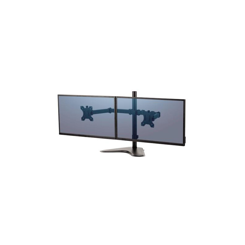 8043701 FELLOWES PEANA PARA MONITOR DOBLE SEASA SERIES NEGRO