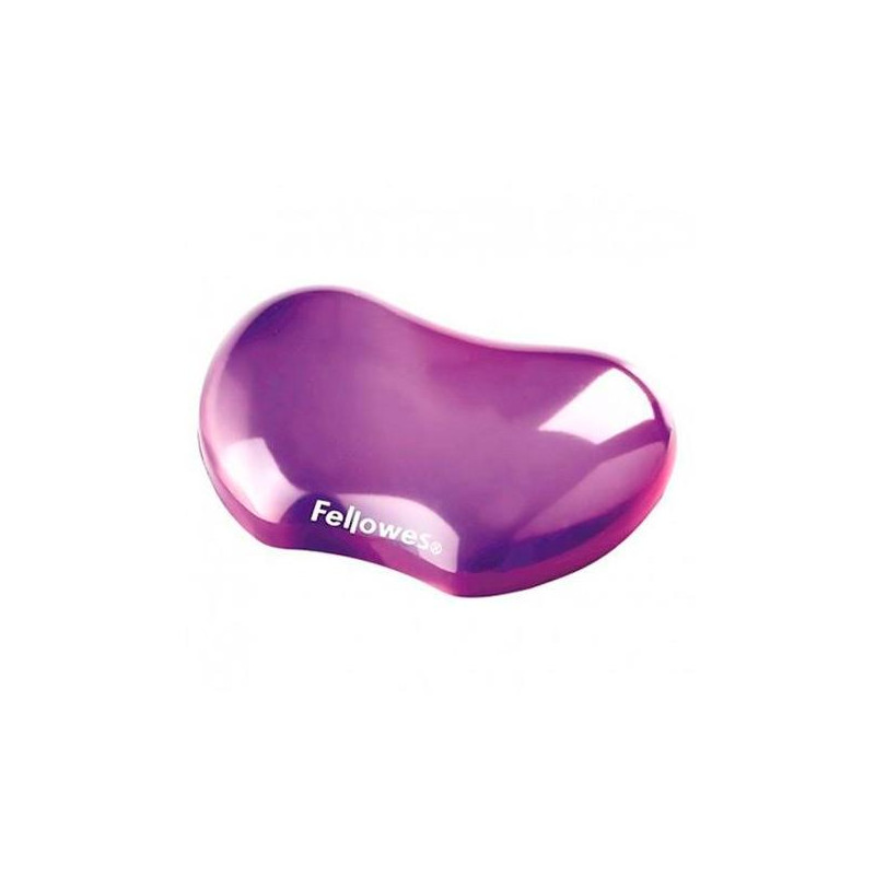 91477-72 FELLOWES REPOSAMUÑECAS GEL FLEXIBLE CRYSTAL VIOLETA