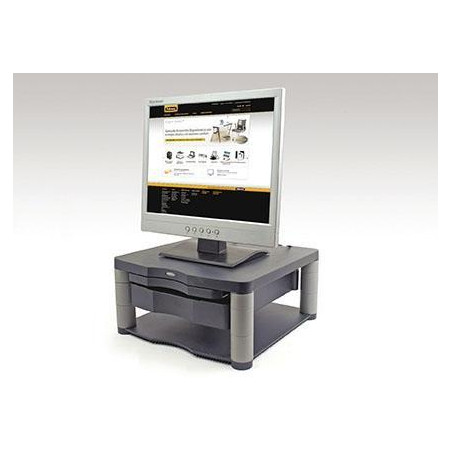 9169501 FELLOWES SOPORTE MONITOR PLUS GRAFITO