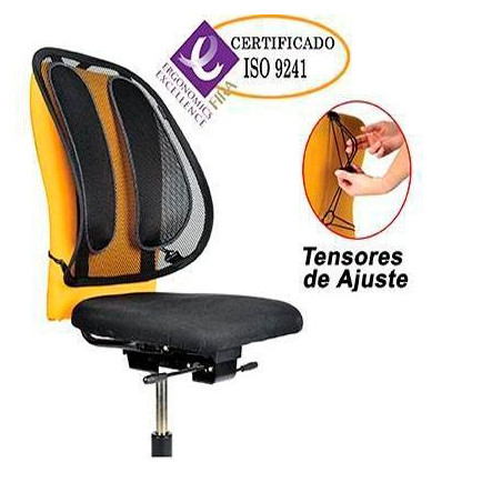 9191301 FELLOWES RESPALDO ERGONÓMICO DE REJILLA MESH OFFICE SUITES OFICINA