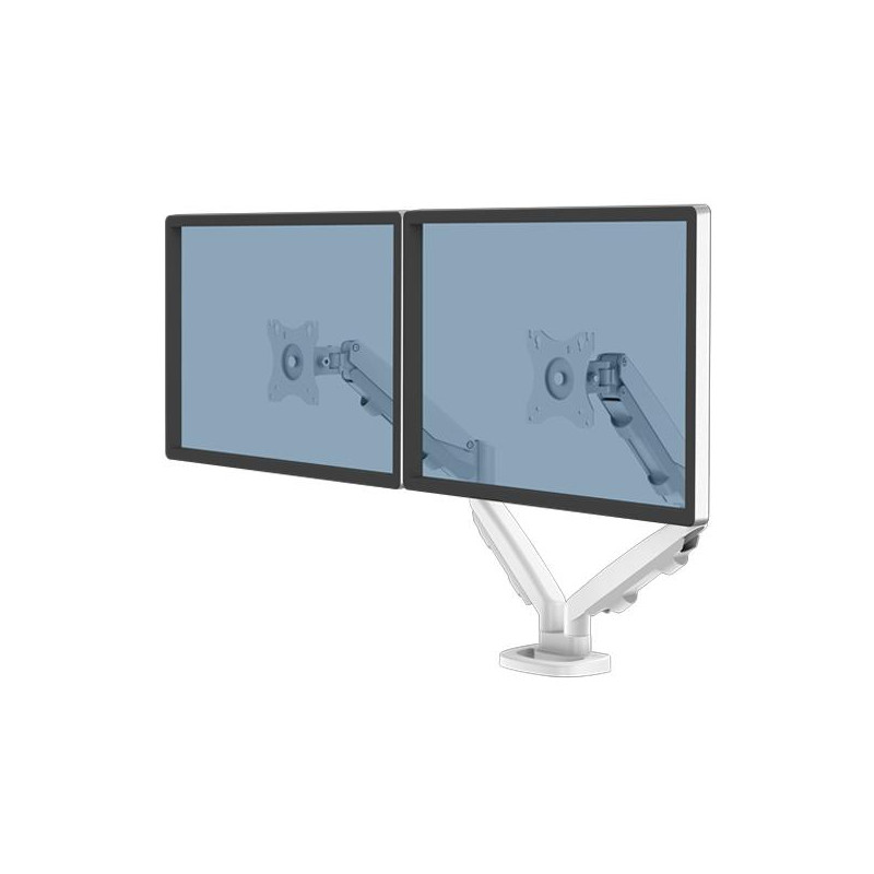 9683501 FELLOWES BRAZO BLANCO PARA MONITOR DOBLE EPPA TM