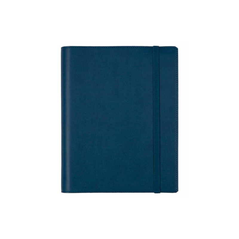 381261025 FINOCAM AGENDA ANUAL DUOBAND CON BLOC DE NOTAS E10-155X212MM 1DP AZUL 2025