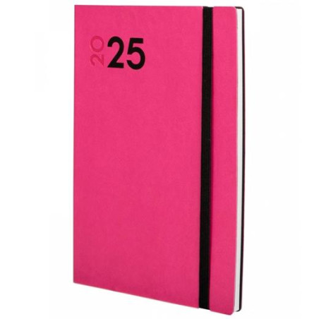 621124525 FINOCAM AGENDA ANUAL DYNAMIC MARA Y10-140X204MM SVV FUCSIA 2025