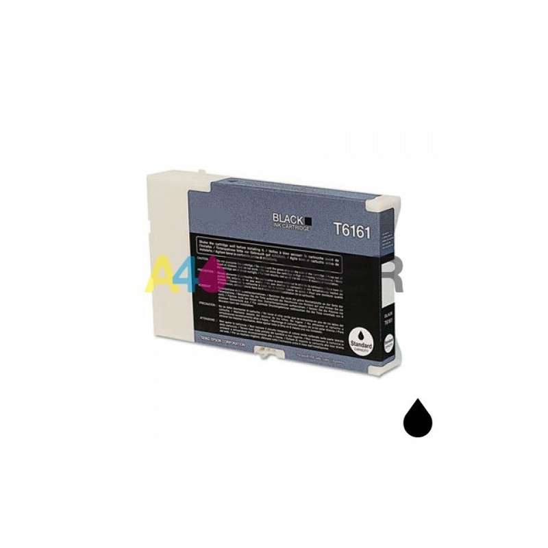 Cartucho de tinta Epson T6161 negro compatible con Epson C13T616100
