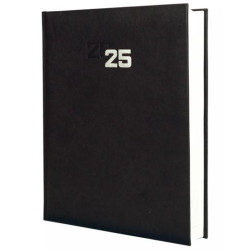 625267025 FINOCAM AGENDA ANUAL DYNAMIC MILANO Y12-210X270MM 2PD NEGRO 2025