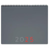 625505025 FINOCAM PLANIFICADOR AGENDA ANUAL + NOTAS 250X200MM MES VISTA GRIS INTERNACIONAL