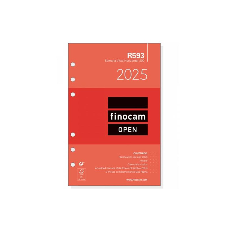 711580025 FINOCAM RECAMBIO ANUAL OPEN R593 500-117X181MM SVH 2025