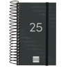 741086025 FINOCAM AGENDA ANUAL YEAR ESPIRAL E3-79X127MM 1DP NEGRO 2025