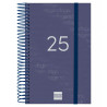 741091025 FINOCAM AGENDA ANUAL YEAR ESPIRAL E5-117X181MM 1DP AZUL 2025