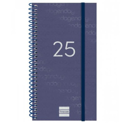 741431025 FINOCAM AGENDA ANUAL YEAR ESPIRAL E9-94X171MM SVH AZUL 2025