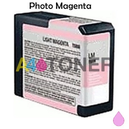 Cartucho de tinta Epson T5806 photo magenta compatible con Epson C13T580600