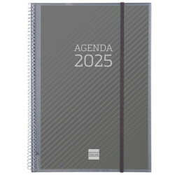 742180025 FINOCAM AGENDA ANUAL PERSONALIZABLE ESPIRAL E40-210X297MM SVV BASICS 2025