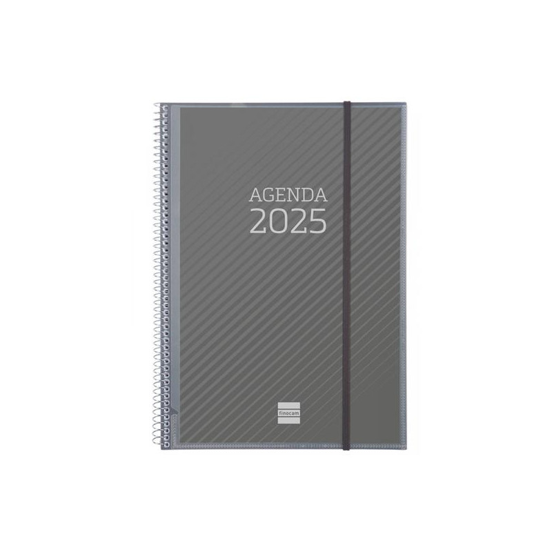 742180025 FINOCAM AGENDA ANUAL PERSONALIZABLE ESPIRAL E40-210X297MM SVV BASICS 2025