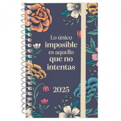 742202525 FINOCAM AGENDA ANUAL DESIGN COLLECTION ESPIRAL E3-79X127MM SVH IMPOSIBLE 2025