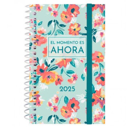 742202825 FINOCAM AGENDA ANUAL DESIGN COLLECTION ESPIRAL E3-79X127MM SVH AHORA 2025