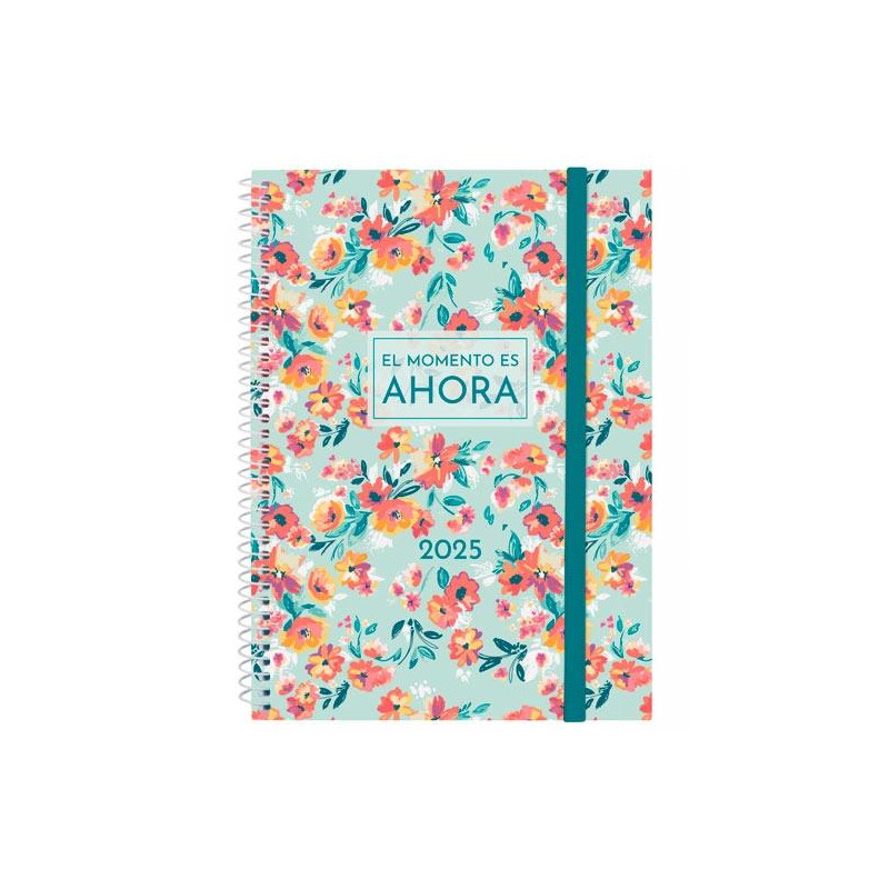 742232825 FINOCAM AGENDA ANUAL DESIGN COLLECTION ESPIRAL E10-155X212MM SVH AHORA 2025