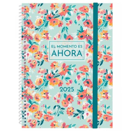 742232825 FINOCAM AGENDA ANUAL DESIGN COLLECTION ESPIRAL E10-155X212MM SVH AHORA 2025