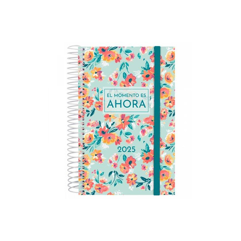 742292825 FINOCAM AGENDA ANUAL DESIGN COLLECTION ESPIRAL E5-117X181MM 1DP AHORA 2025