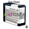 Cartucho de tinta Epson T5809 gris claro compatible con Epson C13T580900