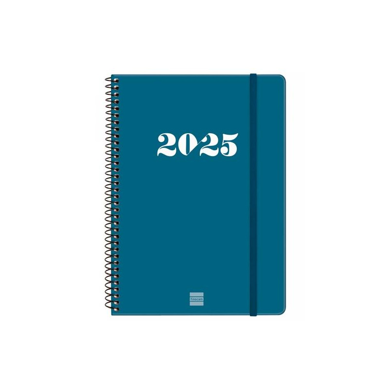 743501025 FINOCAM AGENDA ANUAL MY ESPIRAL E10-155X212MM SVH AZUL 2025