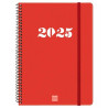 743503025 FINOCAM AGENDA ANUAL MY ESPIRAL E10-155X212MM SVH ROJO 2025