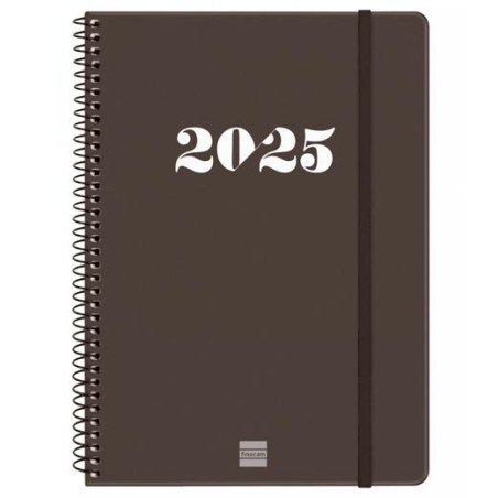 743506025 FINOCAM AGENDA ANUAL MY ESPIRAL E10-155X212MM SVH NEGRO 2025