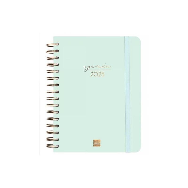 762040325 FINOCAM AGENDA ANUAL ALMA ESPIRAL E10-155X212MM 1DP MENTA 2025