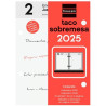 780280025 FINOCAM TACO CALENDARIO DE SOBREMESA 85X120MM NEUTRO 2025