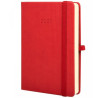 881783025 FINOCAM AGENDA ANUAL MINIMAL TEXTURA M4-118X168MM 1DP ROJO 2025