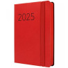 883383025 FINOCAM AGENDA ANUAL FLEXI LISA F4-118X168MM 1DP ROJO 2025